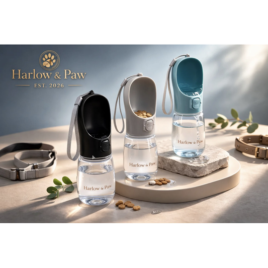 Harlow & Paw TravelSip™ Portable Water Bottle